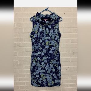 LILLY PULITZER Sleeveless Cowl Neck Koi Fish Dress - Size 4